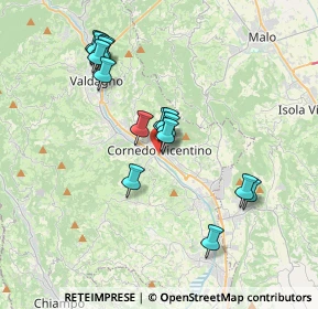 Mappa SP 38, 36073 Cornedo Vicentino VI, Italia (3.39733)