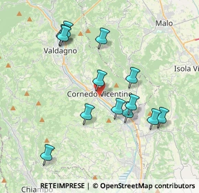 Mappa SP 38, 36073 Cornedo Vicentino VI, Italia (3.72769)