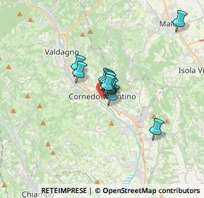 Mappa SP 38, 36073 Cornedo Vicentino VI, Italia (1.87545)