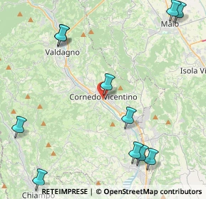Mappa SP 38, 36073 Cornedo Vicentino VI, Italia (5.63364)