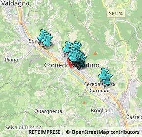 Mappa SP 38, 36073 Cornedo Vicentino VI, Italia (0.851)