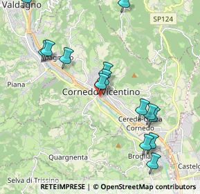 Mappa SP 38, 36073 Cornedo Vicentino VI, Italia (2.21429)
