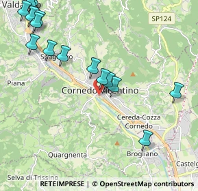 Mappa SP 38, 36073 Cornedo Vicentino VI, Italia (2.55733)