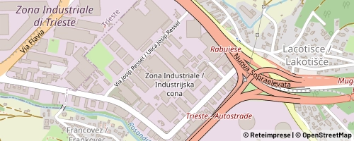Mappa San Dorligo della Valle