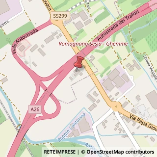 Mappa Via Novara, 506, 28078 Romagnano Sesia, Novara (Piemonte)