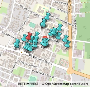 Mappa Via A. Sciesa, 21017 Samarate VA, Italia (0.16)