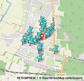 Mappa Via A. Sciesa, 21017 Samarate VA, Italia (0.272)