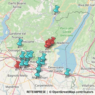 Mappa Via Valverde, 25089 Villanuova Sul Clisi BS, Italia (17.52111)
