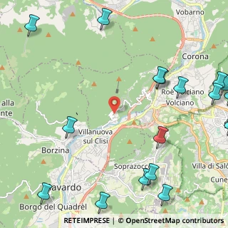 Mappa Via Valverde, 25089 Villanuova Sul Clisi BS, Italia (3.471)