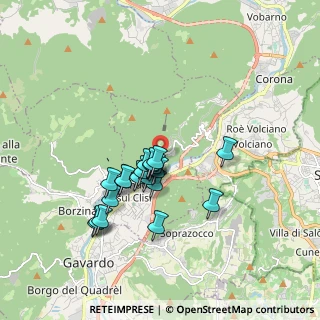 Mappa Via Valverde, 25089 Villanuova Sul Clisi BS, Italia (1.444)