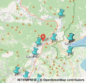 Mappa Via Valverde, 25089 Villanuova Sul Clisi BS, Italia (4.94273)