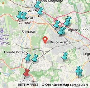 Mappa Via Merlo Padre Carlo, 21052 Busto Arsizio VA, Italia (5.02133)