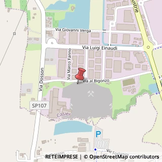 Mappa Zona Industriale Sud, 31030 Casier TV, Italia, 31030 Casier, Treviso (Veneto)