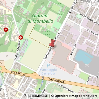Mappa Centro Commerciale Carrefour DI, 20812 Limbiate, Monza e Brianza (Lombardia)