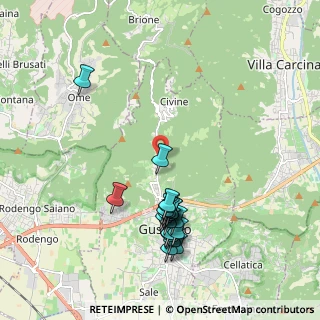 Mappa Via Giacomo Brodolini, 25064 Piazza BS, Italia (2.051)