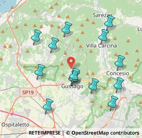 Mappa Via Giacomo Brodolini, 25064 Piazza BS, Italia (4.01357)