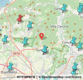 Mappa Via Giacomo Brodolini, 25064 Piazza BS, Italia (6.854)