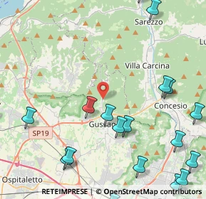Mappa Via Giacomo Brodolini, 25064 Piazza BS, Italia (6.308)