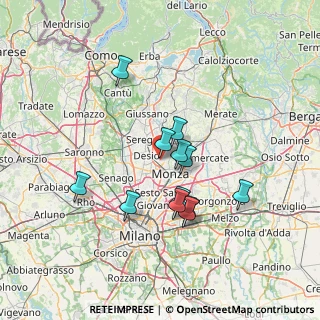 Mappa Via XX Settembre, 20851 Lissone MB, Italia (11.9575)