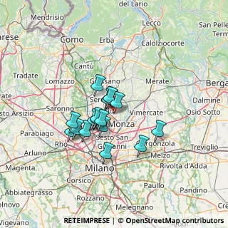 Mappa Via XX Settembre, 20851 Lissone MB, Italia (9.43471)