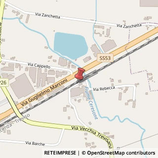 Mappa Via Rebecca, 2, 35010 San Pietro in Gu, Padova (Veneto)