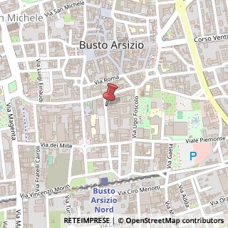 Mappa Via della Concordia, 4, 21052 Busto Arsizio, Varese (Lombardia)