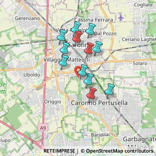 Mappa Vicolo Pasteur, 21042 Caronno Pertusella VA, Italia (1.47583)