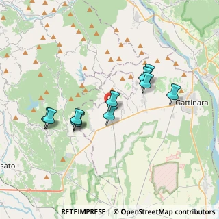 Mappa Piazza IX Agosto, 13060 Roasio VC, Italia (3.24909)