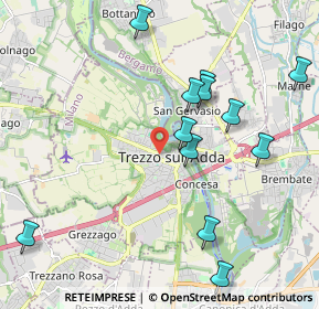 Mappa Via Fiume, 20056 Trezzo sull'Adda MI, Italia (2.32)