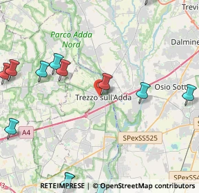 Mappa Via Fiume, 20056 Trezzo sull'Adda MI, Italia (6.30933)