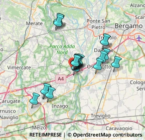 Mappa Via Fiume, 20056 Trezzo sull'Adda MI, Italia (5.584)