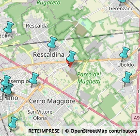Mappa Centro Commerciale, 20027 Rescaldina MI, Italia (3.33308)