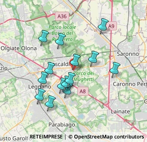 Mappa Centro Commerciale, 20027 Rescaldina MI, Italia (3.23643)