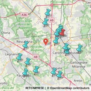 Mappa Via Pietro Madonini, 21040 Uboldo VA, Italia (4.59529)