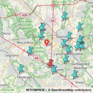 Mappa Via Pietro Madonini, 21040 Uboldo VA, Italia (4.80889)
