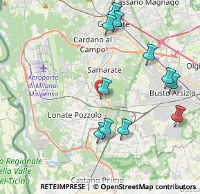 Mappa Via Fabbro, 21017 Samarate VA, Italia (4.30364)