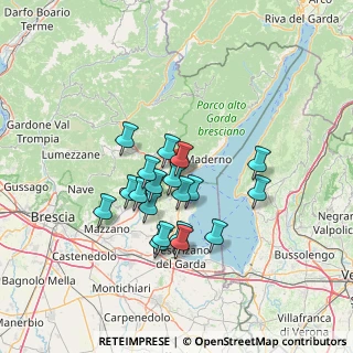 Mappa Via del Seminario, 25087 Salò BS, Italia (11.09368)