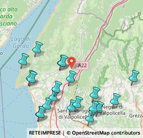 Mappa Localita' Gamberon, 37013 Caprino Veronese VR, Italia (9.62)