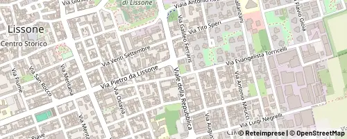 Mappa Lissone