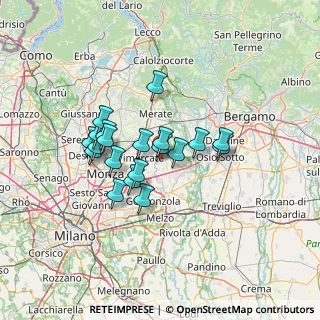 Mappa Via del Borgo, 20882 Bellusco MB, Italia (10.579)