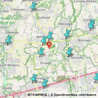 Mappa Via del Borgo, 20882 Bellusco MB, Italia (2.65923)