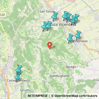 Mappa Via Bellavista, 36033 Isola vicentina VI, Italia (2.61091)