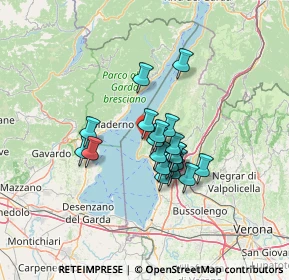 Mappa Località Loncrino, 37010 Torri del Benaco VR, Italia (9.588)