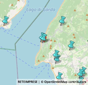Mappa Località Loncrino, 37010 Torri del Benaco VR, Italia (6.29333)