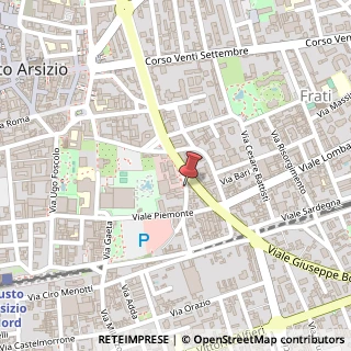 Mappa Via Molino, 2, 21052 Busto Arsizio, Varese (Lombardia)