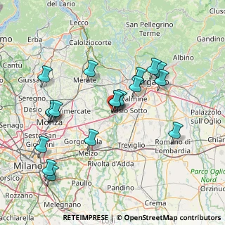 Mappa Piazza Libertà, 20056 Trezzo sull'Adda MI, Italia (15.46944)