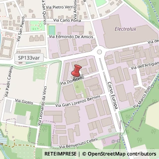 Mappa Via Donatello, 42, 20020 Solaro, Milano (Lombardia)