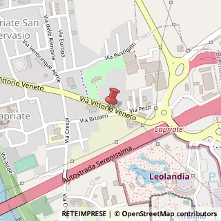 Mappa Via Vittorio Veneto, 46, 24042 Capriate San Gervasio, Bergamo (Lombardia)
