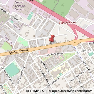 Mappa Via Saronnese, 43, 20025 Arese, Milano (Lombardia)
