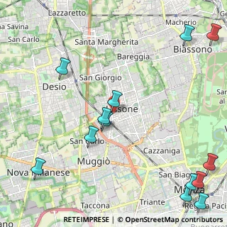 Mappa Via Luigi Galvani, 20851 Lissone MB, Italia (3.06846)